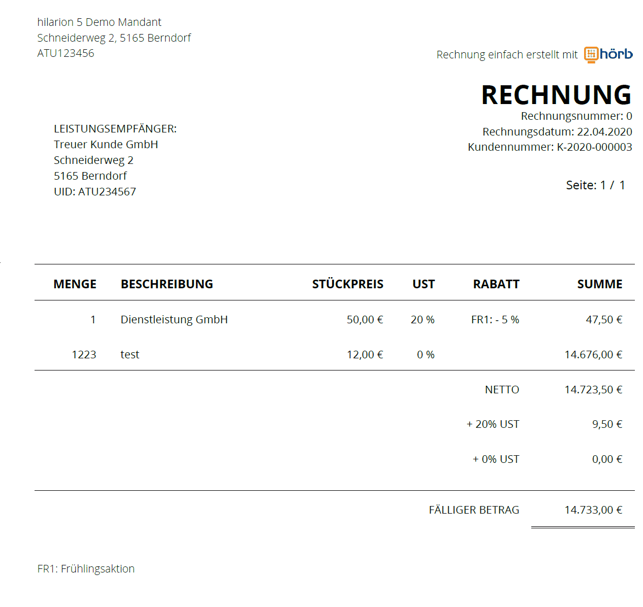 2020-04-22 09_46_40-Rechnung_0-1.pdf – Adobe Acrobat Pro DC Rechnung